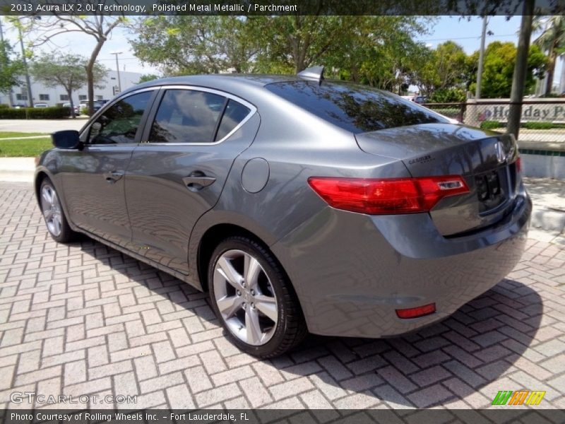 Polished Metal Metallic / Parchment 2013 Acura ILX 2.0L Technology