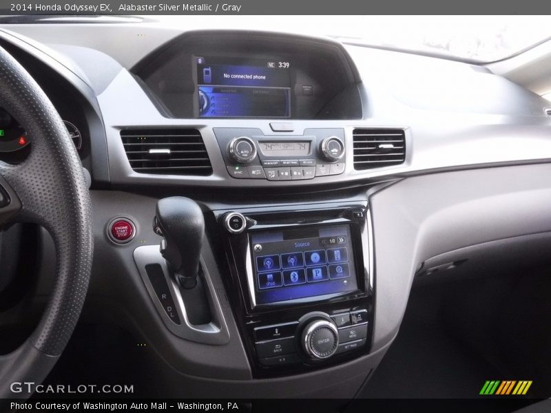 Alabaster Silver Metallic / Gray 2014 Honda Odyssey EX