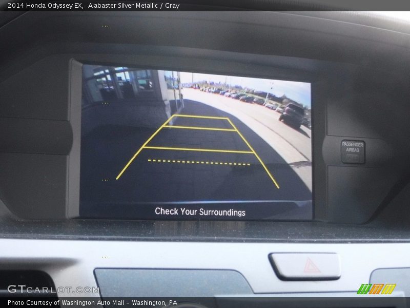 Alabaster Silver Metallic / Gray 2014 Honda Odyssey EX