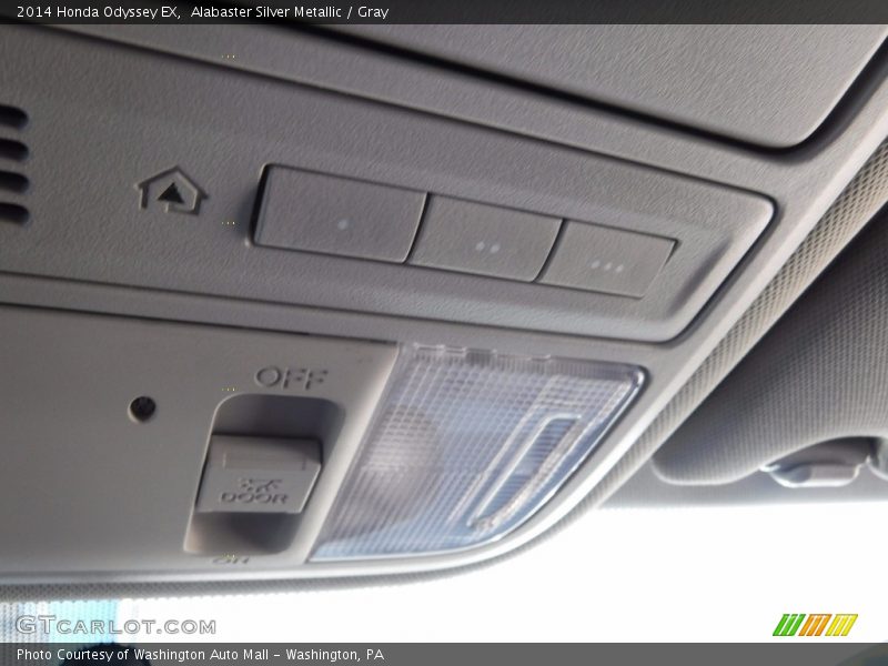Alabaster Silver Metallic / Gray 2014 Honda Odyssey EX