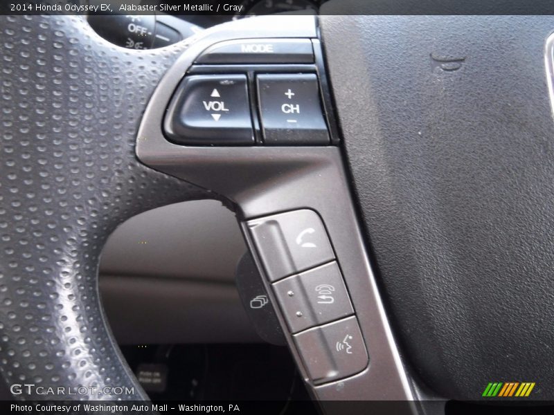 Alabaster Silver Metallic / Gray 2014 Honda Odyssey EX