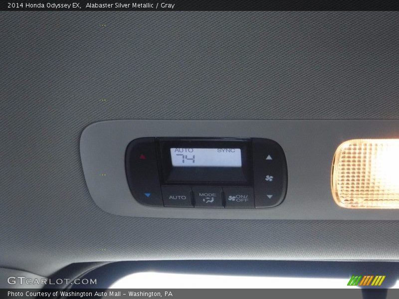 Alabaster Silver Metallic / Gray 2014 Honda Odyssey EX