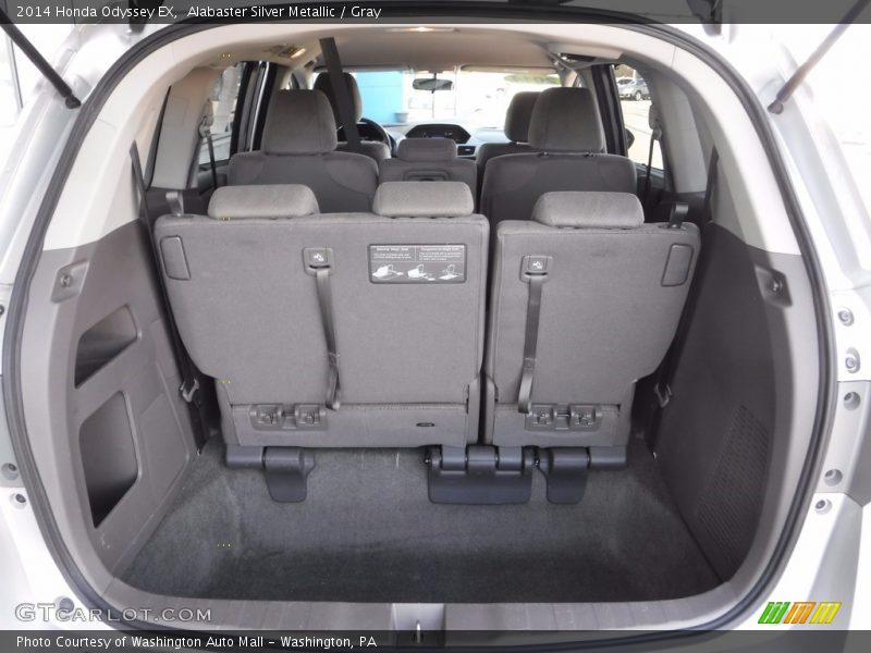 Alabaster Silver Metallic / Gray 2014 Honda Odyssey EX