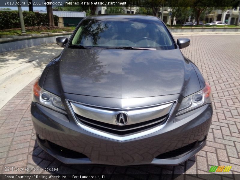 Polished Metal Metallic / Parchment 2013 Acura ILX 2.0L Technology