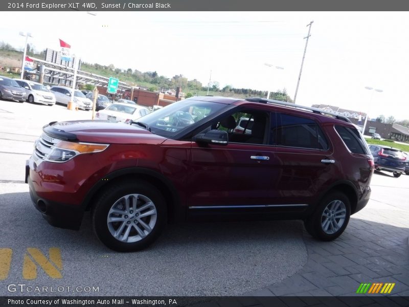 Sunset / Charcoal Black 2014 Ford Explorer XLT 4WD