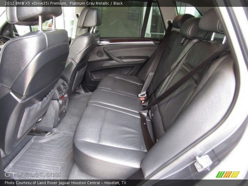 Platinum Gray Metallic / Black 2012 BMW X5 xDrive35i Premium
