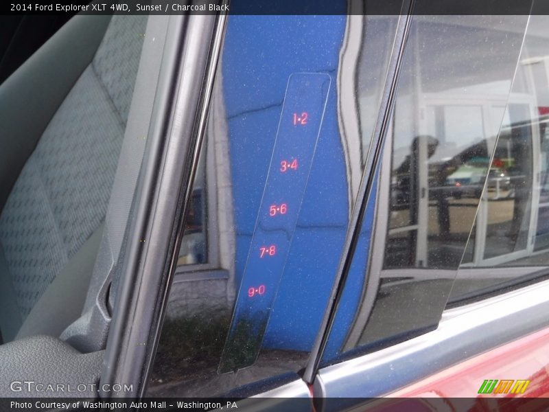 Sunset / Charcoal Black 2014 Ford Explorer XLT 4WD