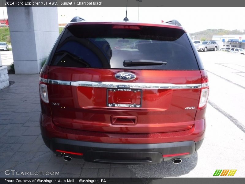 Sunset / Charcoal Black 2014 Ford Explorer XLT 4WD