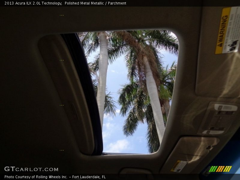 Polished Metal Metallic / Parchment 2013 Acura ILX 2.0L Technology