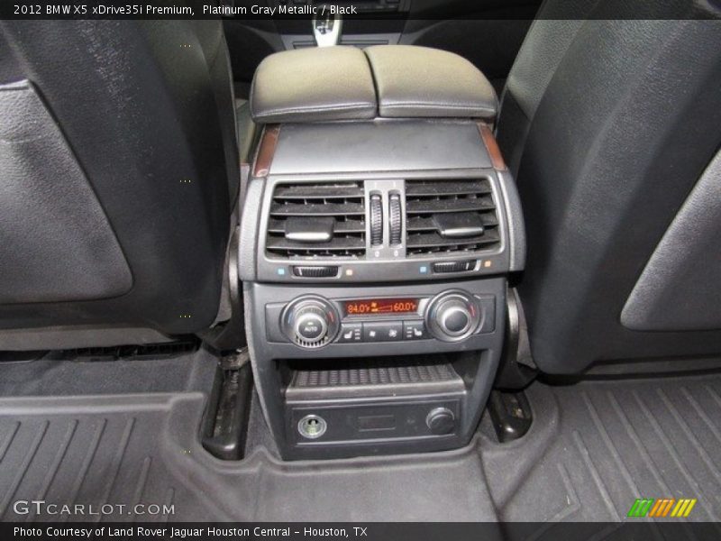 Platinum Gray Metallic / Black 2012 BMW X5 xDrive35i Premium