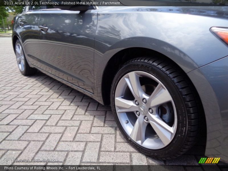 Polished Metal Metallic / Parchment 2013 Acura ILX 2.0L Technology