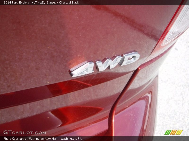 Sunset / Charcoal Black 2014 Ford Explorer XLT 4WD