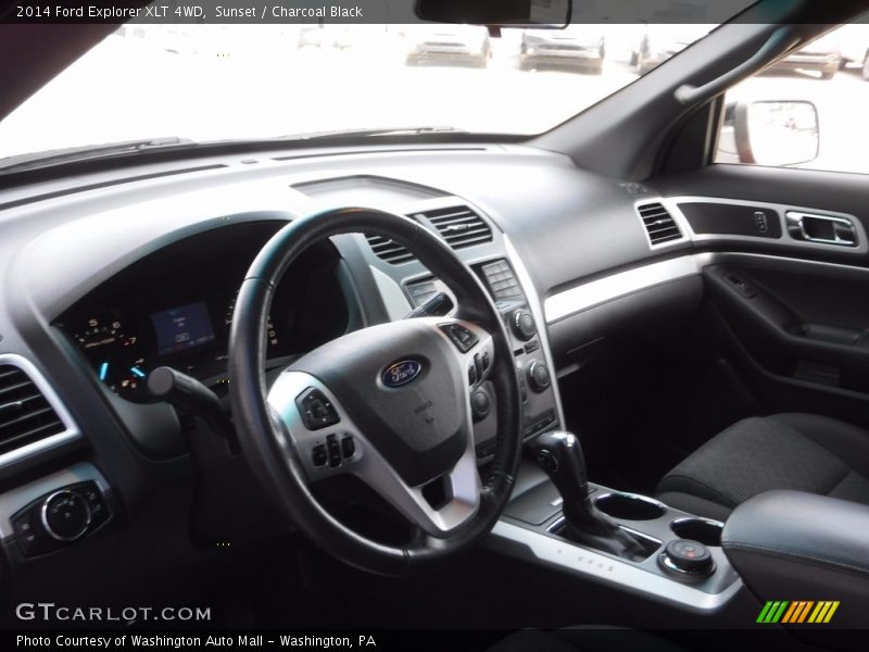 Sunset / Charcoal Black 2014 Ford Explorer XLT 4WD