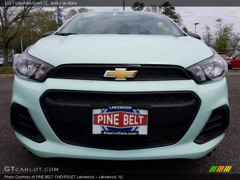 Mint / Jet Black 2017 Chevrolet Spark LS