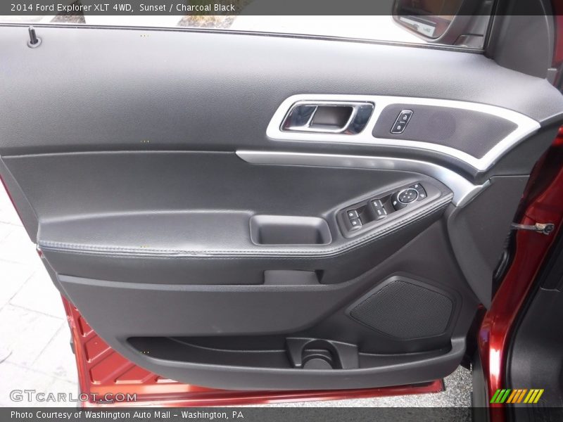 Sunset / Charcoal Black 2014 Ford Explorer XLT 4WD