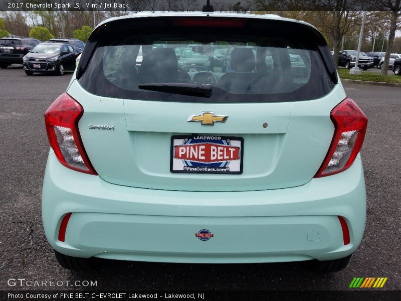 Mint / Jet Black 2017 Chevrolet Spark LS