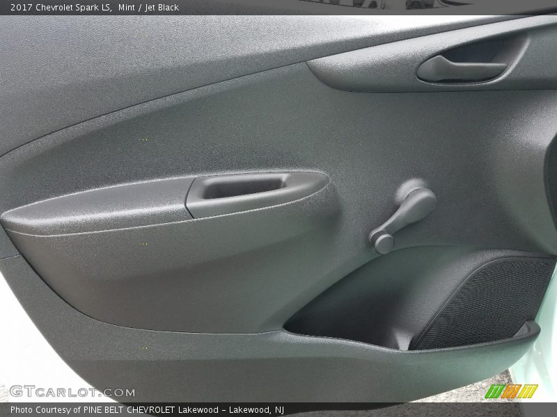 Mint / Jet Black 2017 Chevrolet Spark LS