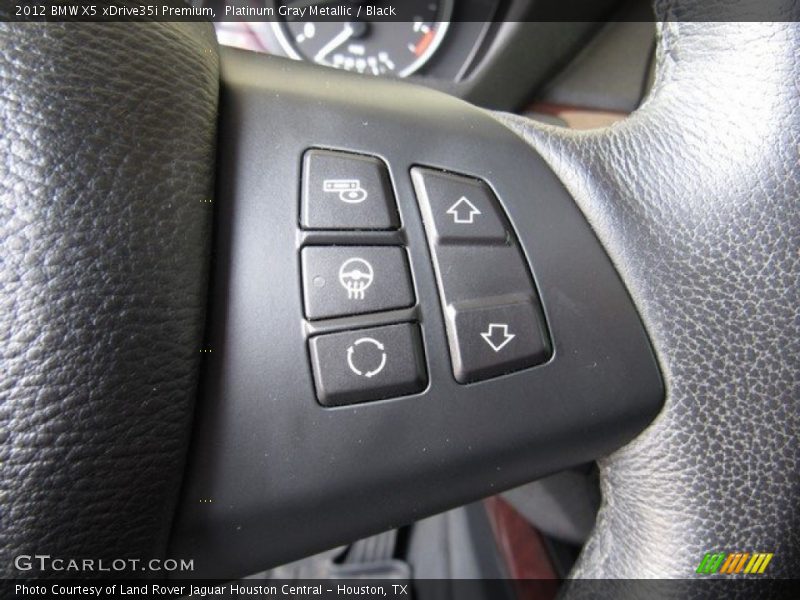 Platinum Gray Metallic / Black 2012 BMW X5 xDrive35i Premium