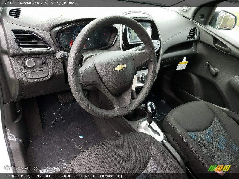 Mint / Jet Black 2017 Chevrolet Spark LS