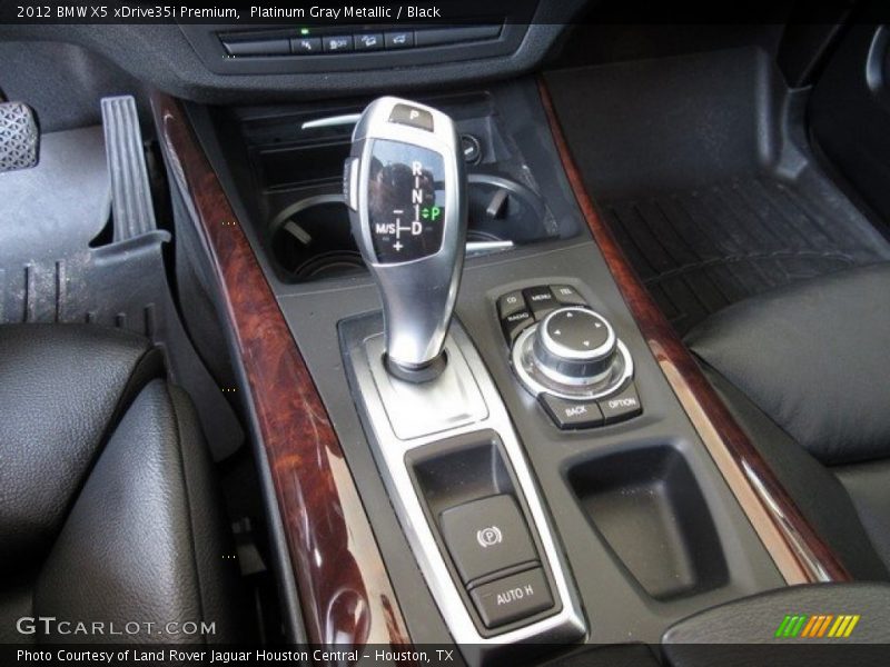 Platinum Gray Metallic / Black 2012 BMW X5 xDrive35i Premium