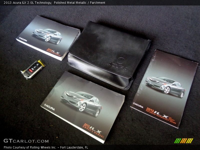 Polished Metal Metallic / Parchment 2013 Acura ILX 2.0L Technology
