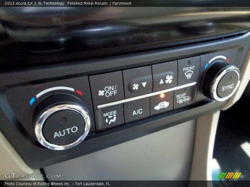 Polished Metal Metallic / Parchment 2013 Acura ILX 2.0L Technology