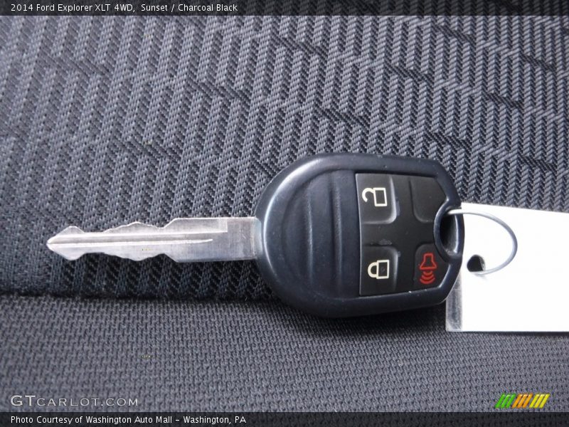 Sunset / Charcoal Black 2014 Ford Explorer XLT 4WD