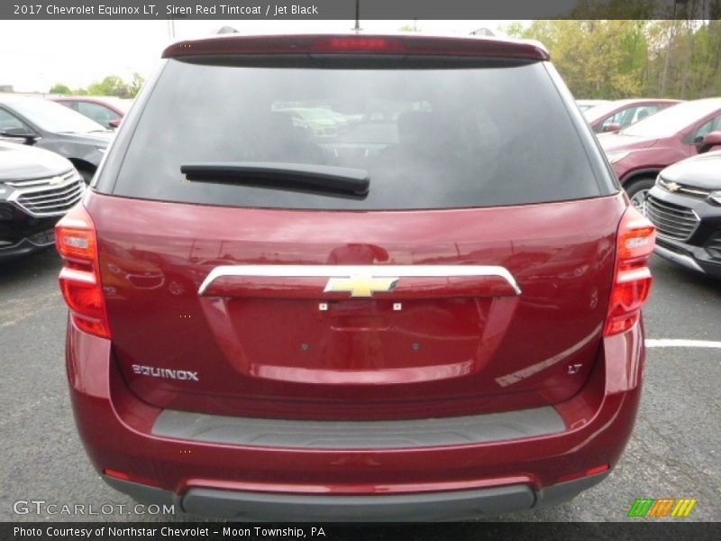 Siren Red Tintcoat / Jet Black 2017 Chevrolet Equinox LT