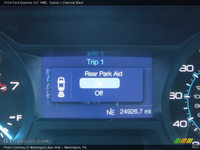 Sunset / Charcoal Black 2014 Ford Explorer XLT 4WD