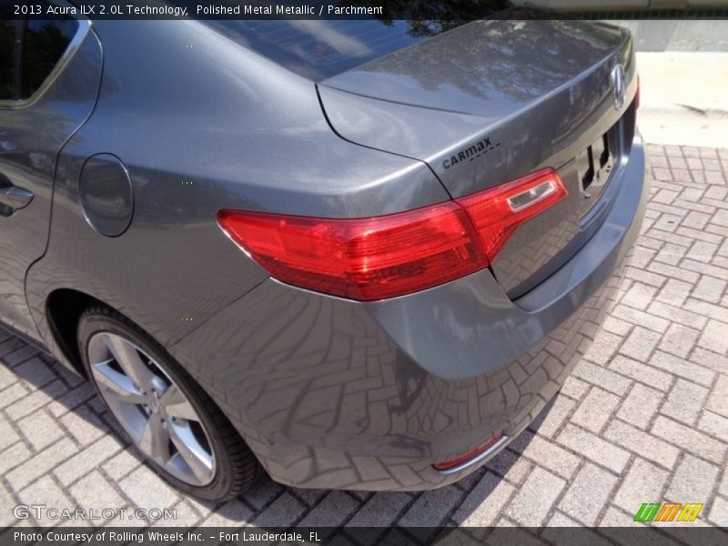 Polished Metal Metallic / Parchment 2013 Acura ILX 2.0L Technology