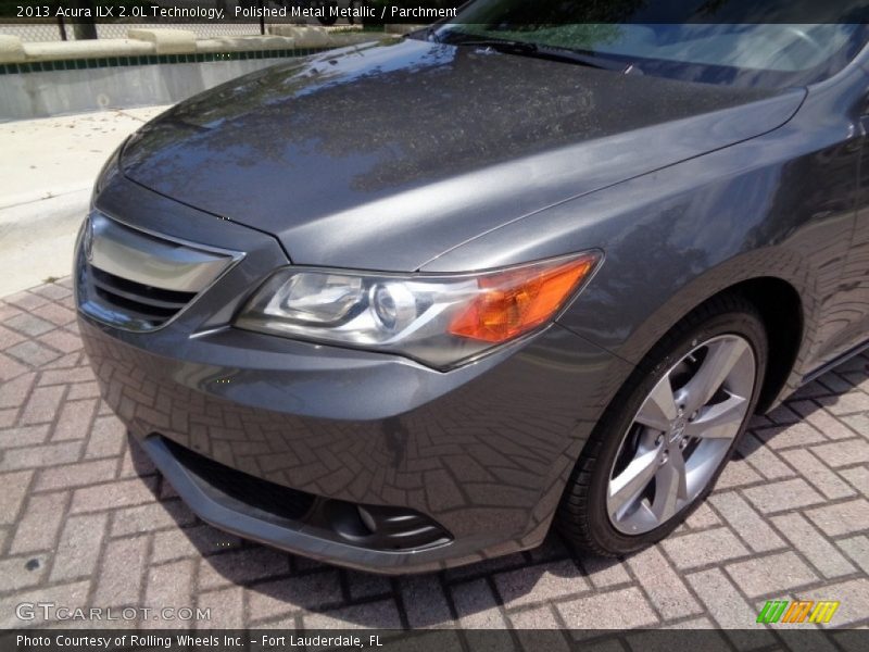 Polished Metal Metallic / Parchment 2013 Acura ILX 2.0L Technology
