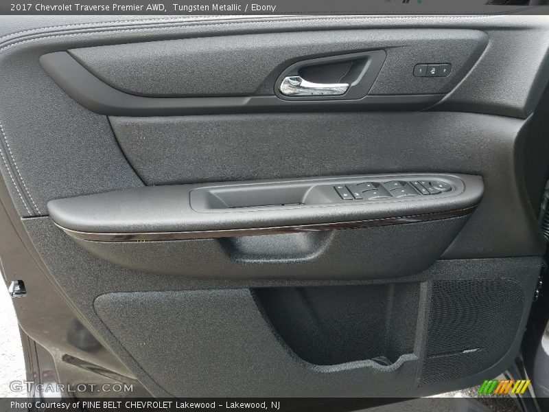 Tungsten Metallic / Ebony 2017 Chevrolet Traverse Premier AWD