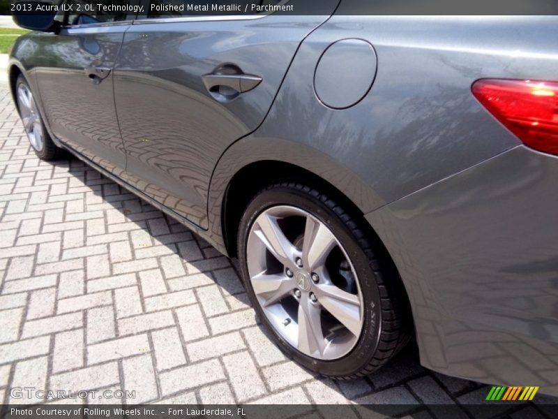 Polished Metal Metallic / Parchment 2013 Acura ILX 2.0L Technology