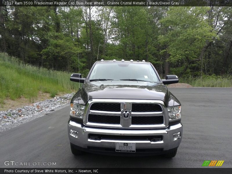 Granite Crystal Metallic / Black/Diesel Gray 2017 Ram 3500 Tradesman Regular Cab Dual Rear Wheel