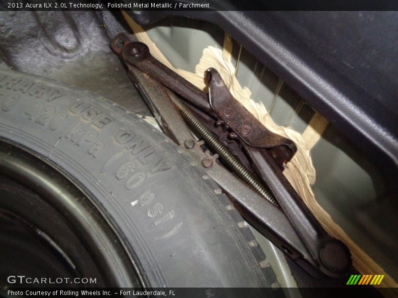 Polished Metal Metallic / Parchment 2013 Acura ILX 2.0L Technology