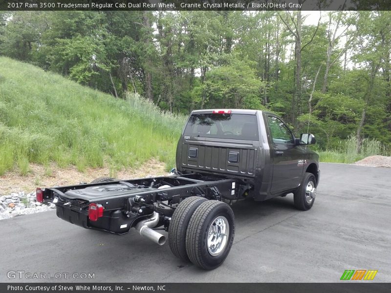 Granite Crystal Metallic / Black/Diesel Gray 2017 Ram 3500 Tradesman Regular Cab Dual Rear Wheel