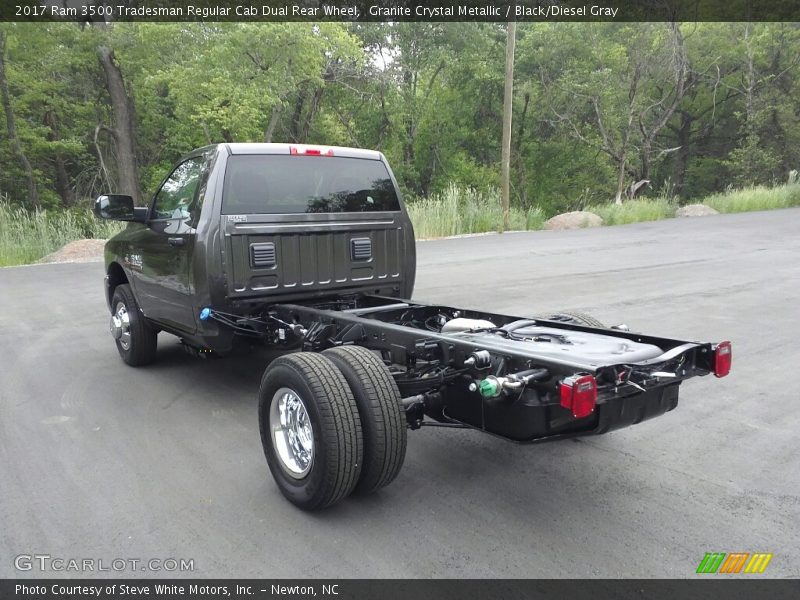 Granite Crystal Metallic / Black/Diesel Gray 2017 Ram 3500 Tradesman Regular Cab Dual Rear Wheel