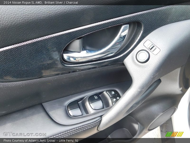Brilliant Silver / Charcoal 2014 Nissan Rogue SL AWD