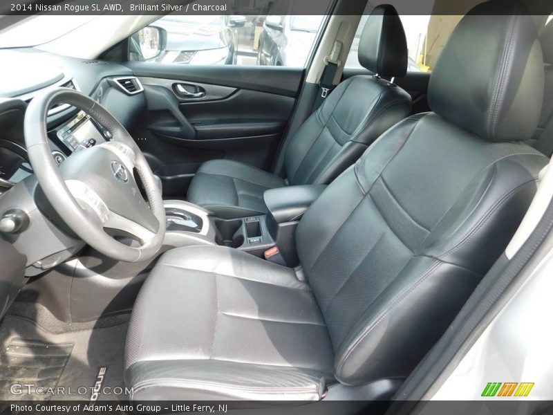 Brilliant Silver / Charcoal 2014 Nissan Rogue SL AWD
