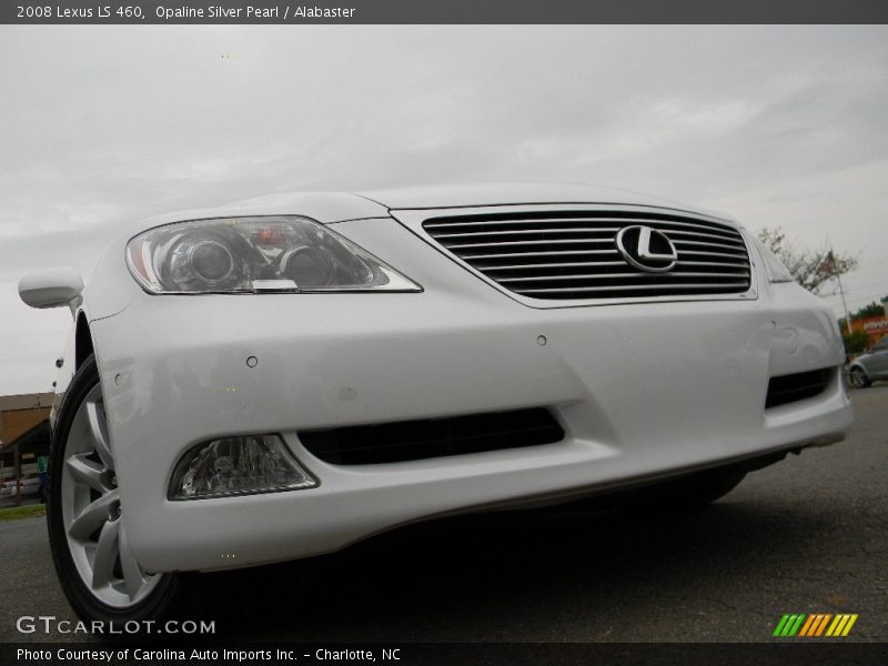 Opaline Silver Pearl / Alabaster 2008 Lexus LS 460