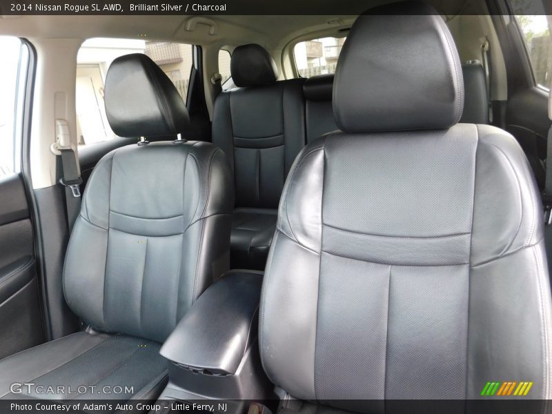 Brilliant Silver / Charcoal 2014 Nissan Rogue SL AWD
