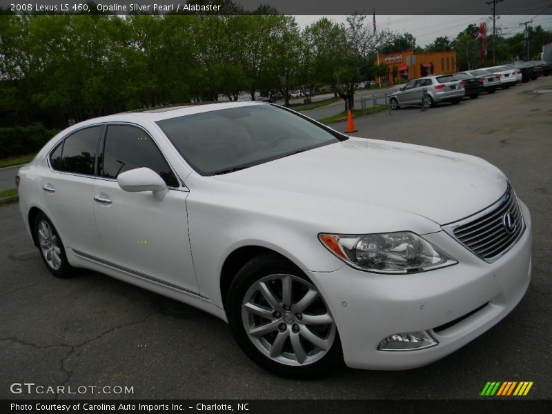 Opaline Silver Pearl / Alabaster 2008 Lexus LS 460