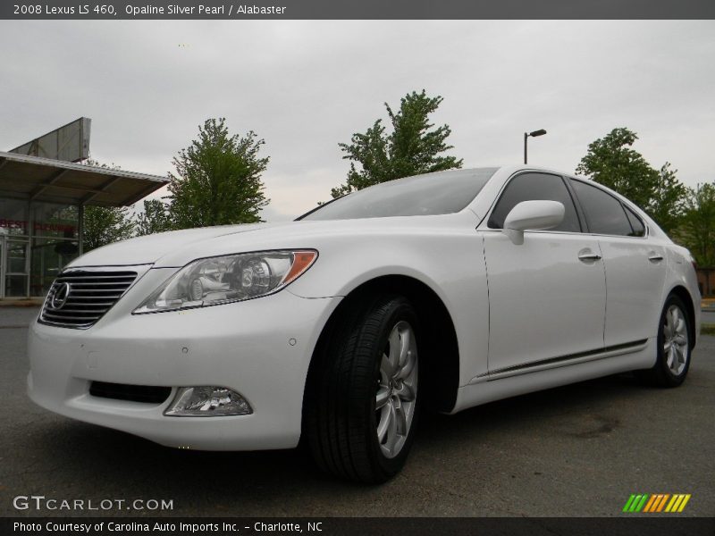 Opaline Silver Pearl / Alabaster 2008 Lexus LS 460