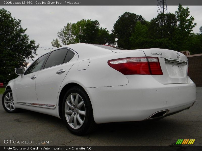 Opaline Silver Pearl / Alabaster 2008 Lexus LS 460
