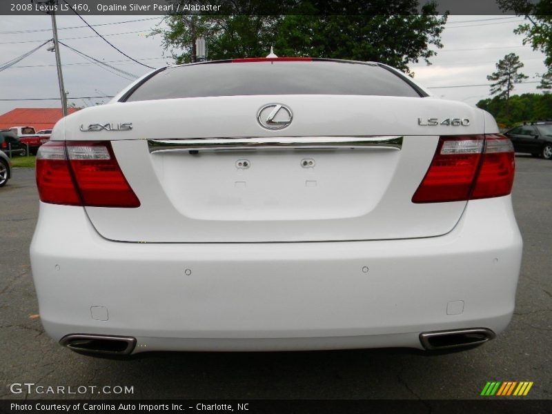 Opaline Silver Pearl / Alabaster 2008 Lexus LS 460
