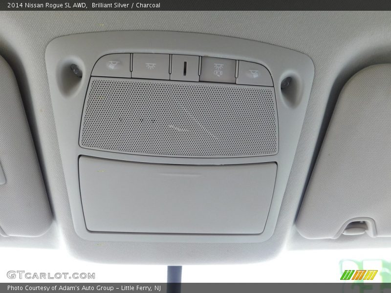 Brilliant Silver / Charcoal 2014 Nissan Rogue SL AWD