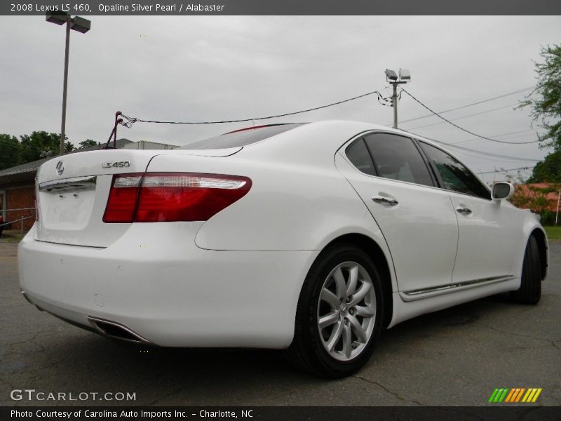 Opaline Silver Pearl / Alabaster 2008 Lexus LS 460