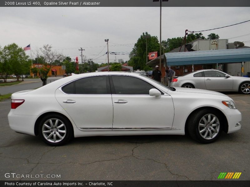 Opaline Silver Pearl / Alabaster 2008 Lexus LS 460