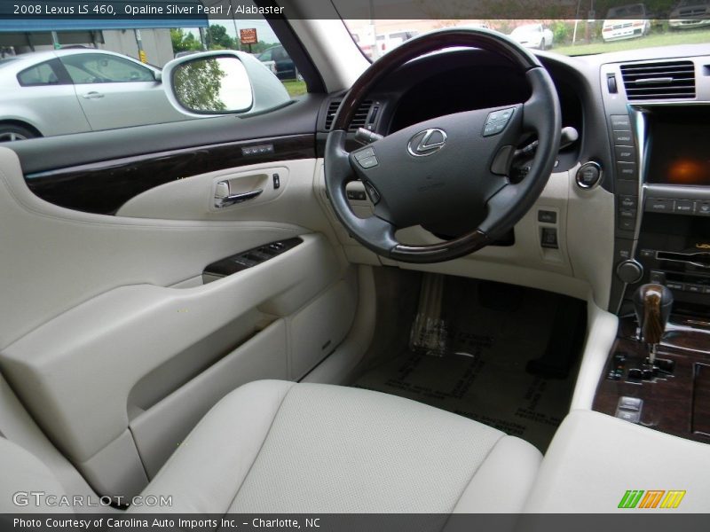Opaline Silver Pearl / Alabaster 2008 Lexus LS 460