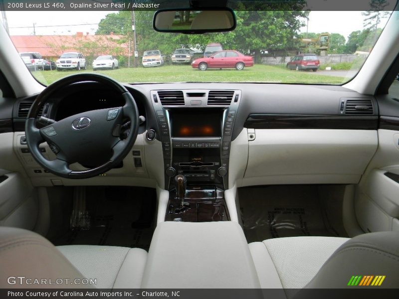 Opaline Silver Pearl / Alabaster 2008 Lexus LS 460